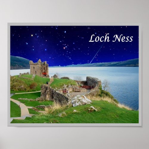 Scotland _ Loch Ness _ Poster