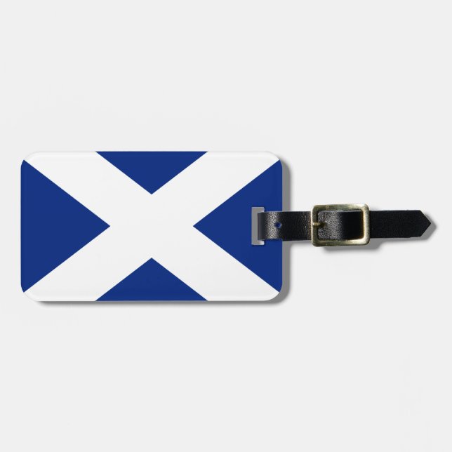 SCOTLAND LUGGAGE TAG (Front Horizontal)
