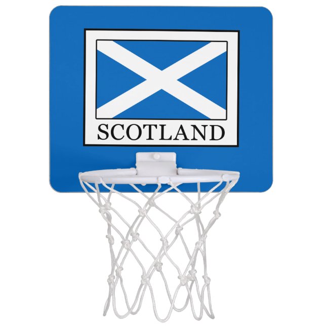 Scotland Mini Basketball Hoop (Front)