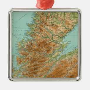 Scotland northern section metal ornament