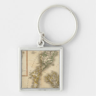 Scotland NW Keychain