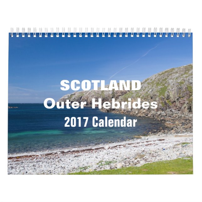 Scotland Outer Hebrides 2026 Calendar (Cover)