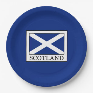 Scotland Paper Plates