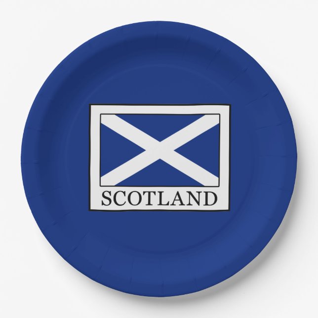 Scotland Paper Plates (Front)