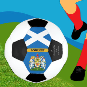 Scotland Personalized, Flag, Photo Soccer Ball