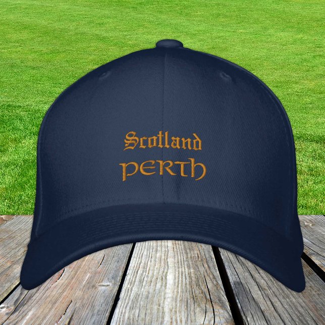 Scotland & PERTH fashion / Scottish Patriots Embroidered Baseball Cap (Creator Uploaded)