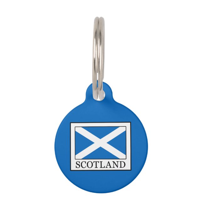 Scotland Pet ID Tag (Front)