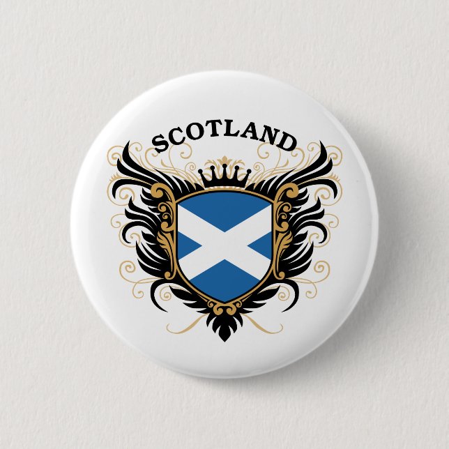 Scotland Pinback Button (Front)