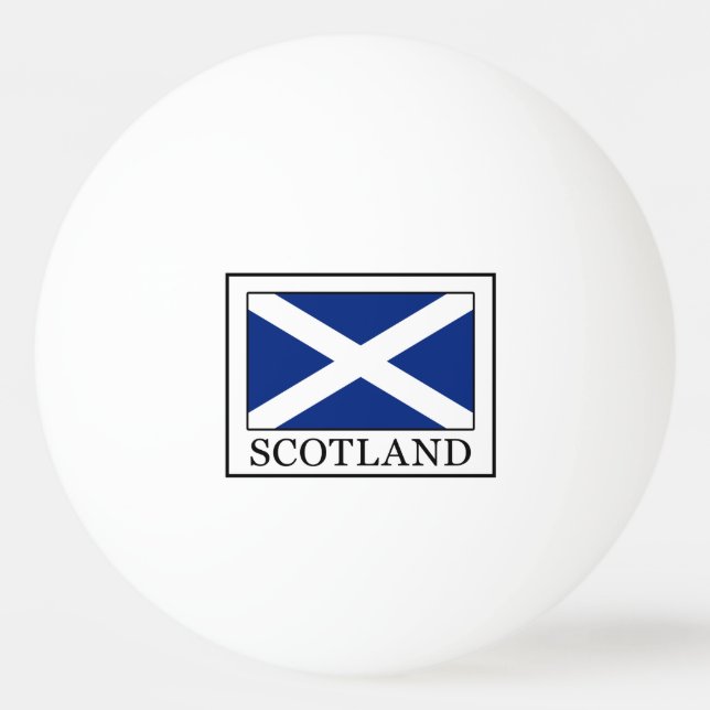 Scotland Ping-Pong Ball (Front)
