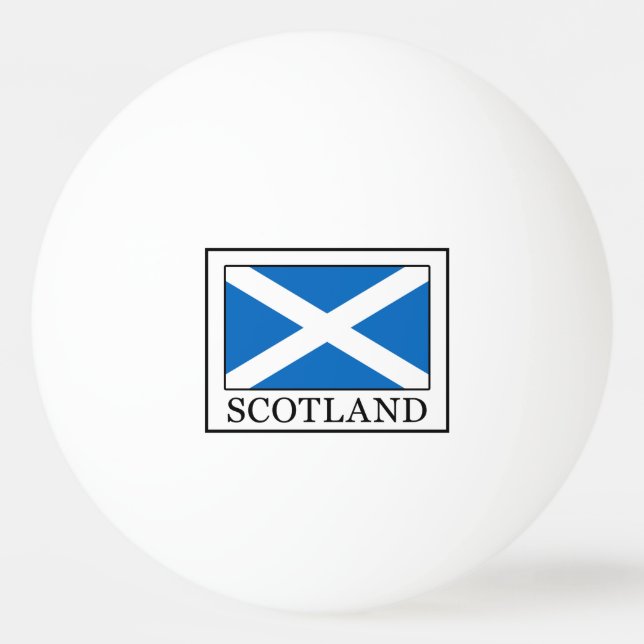Scotland Ping-Pong Ball (Front)