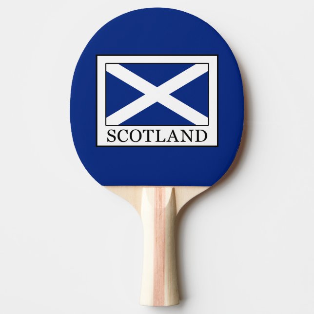 Scotland Ping Pong Paddle (Front)