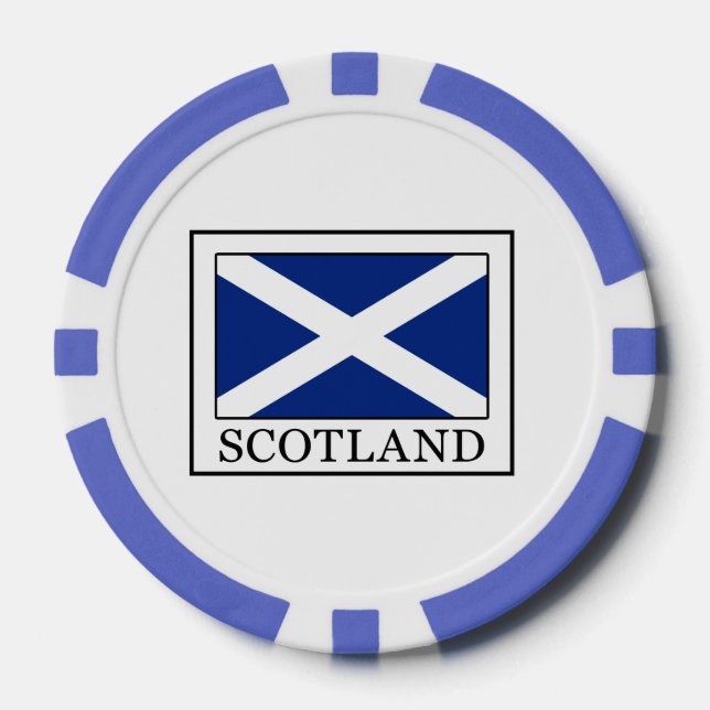 Scotland Poker Chips (Front)