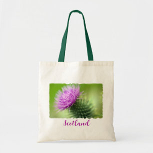 “Scotland” Purple Thistle Tote bag