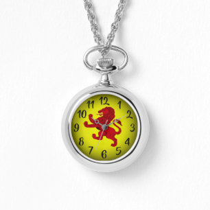 Scotland Rampant lion from ancient Scottish flag Watch