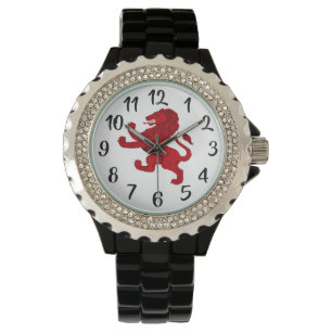 Scotland Rampant lion from ancient Scottish flag Watch