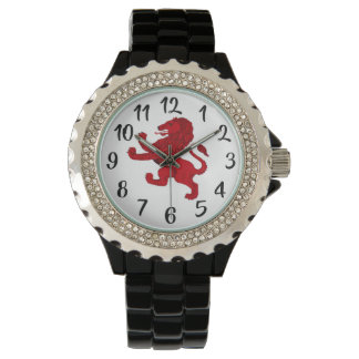 Scotland Rampant lion from ancient Scottish flag Watch