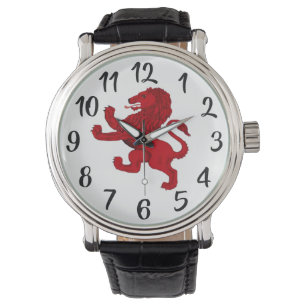 Scotland Rampant lion from ancient Scottish flag Watch