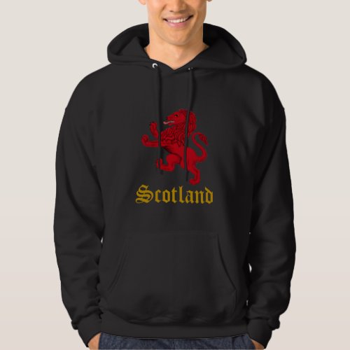 Scotland Rampant Lion Hoodie