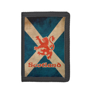 Scotland Rampant Lion Tri-fold Wallet