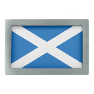 Scotland Rectangular Belt Buckle