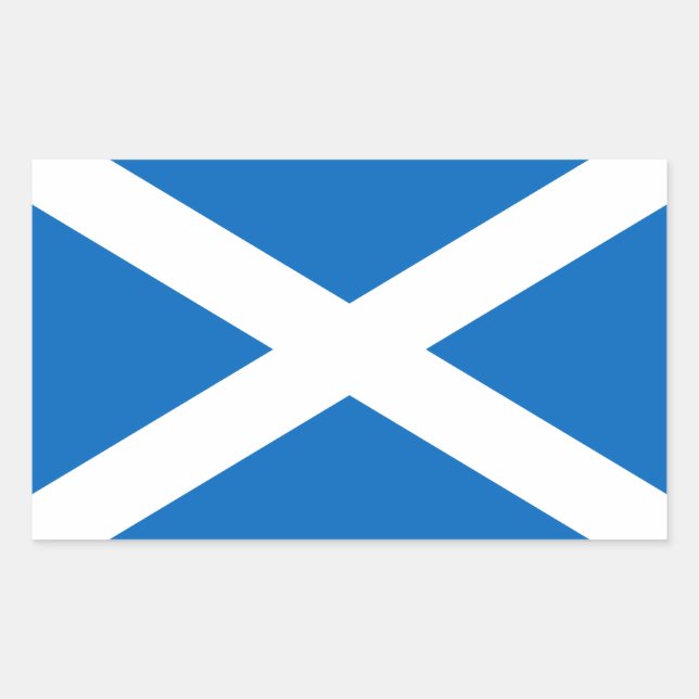 Scotland Rectangular Sticker (Front)