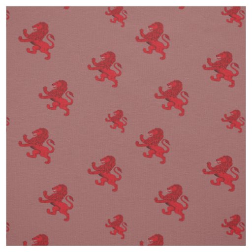 Scotland red Rampant ancient Lion flag Fabric