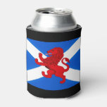 Scotland red Rampant lion St. Andrews flag Can Cooler