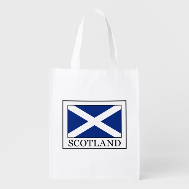 Scotland Reusable Grocery Bag (Front)