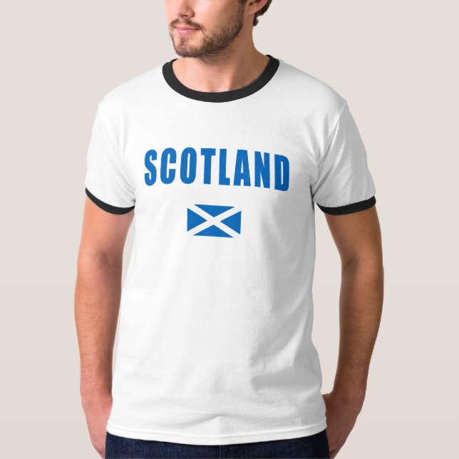 Scotland Ringer T-Shirt (Front)