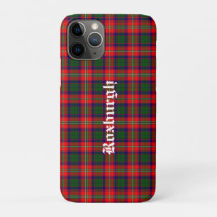 Scotland Roxburgh District Tartan Personalized iPhone 11 Pro Case