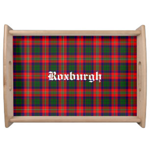 Scotland Roxburgh District Tartan Personalized Serving Tray
