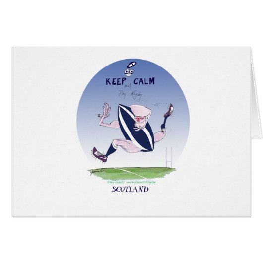 scotland rugby, tony fernandes cards (Front Horizontal)