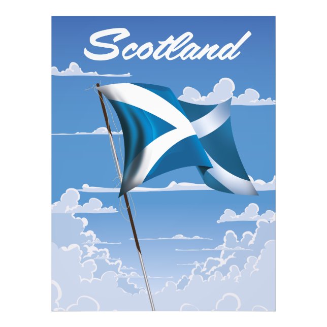 Scotland Saltire Photo Print (Front)