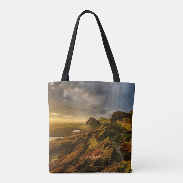 Scotland scenic landscape photograph tote bag (Back)