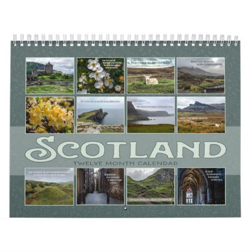 Scotland  Scenic Travel Photos  Quotes Calendar