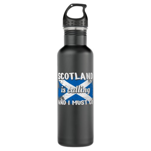 Scotland Schlotland Flag Stainless Steel Water Bottle