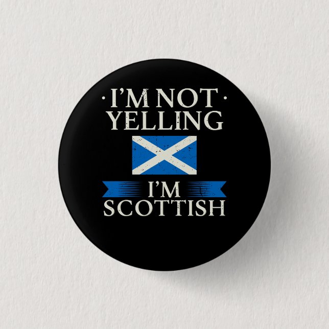 Scotland Scotland Flag Button (Front)