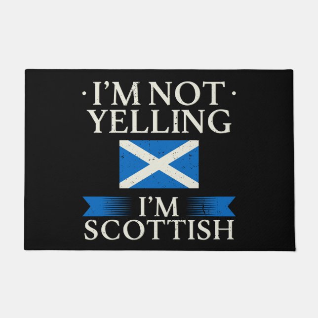 Scotland Scotland Flag Doormat (Front)