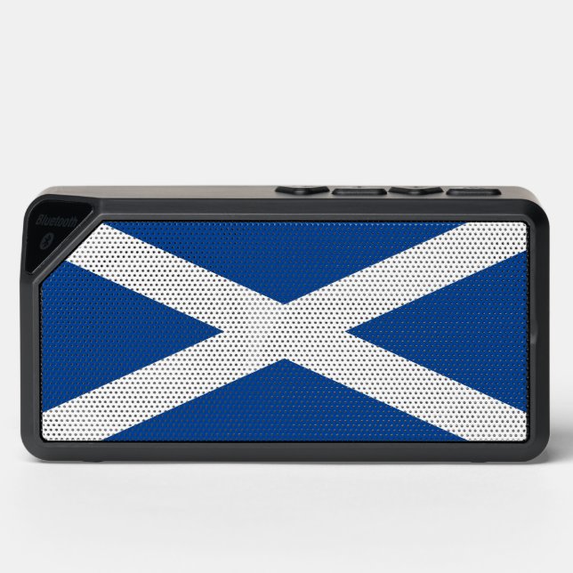 Scotland Scottish Flag Bluetooth Speaker (Front)