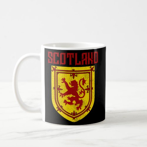 Scotland Scottish Flag Lion Scottish Pride Coffee Mug