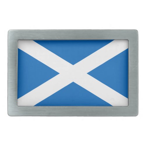 Scotland  Scottish Flag Rectangular Belt Buckle