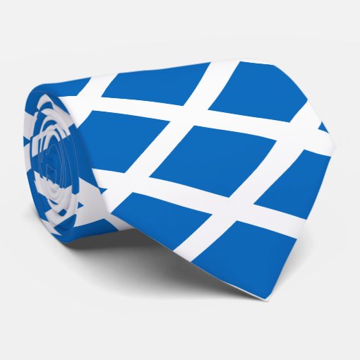 Scotland Scottish Flag St Andrews Cross Tie | Zazzle