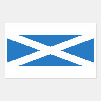 Scotland/Scottish Flag - United Kingdom Rectangular Sticker