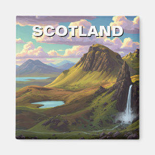 Scotland Scottish Highlands Travel Magnet