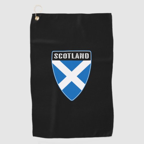 Scotland Shield Golf Towel