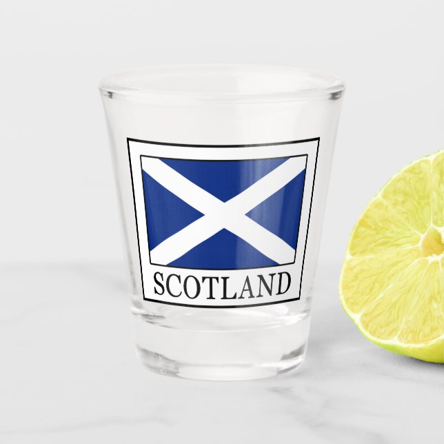 Scotland Shot Glass (Front)
