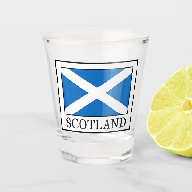 Scotland Shot Glass (Front)
