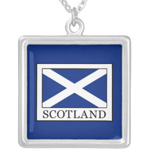 Scotland Silver Plated Necklace