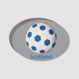 Scotland Soccer Car Magnet