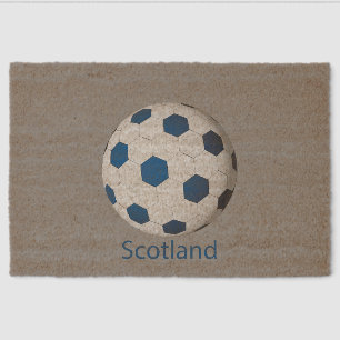 Scotland Soccer Fiber Doormat